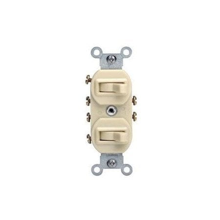 Leviton Combination Devices 15A EA 5243-W