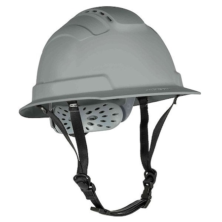 Jackson Safety Hard Hat, Full Brim, BLOCKHEAD2, Gray 22528