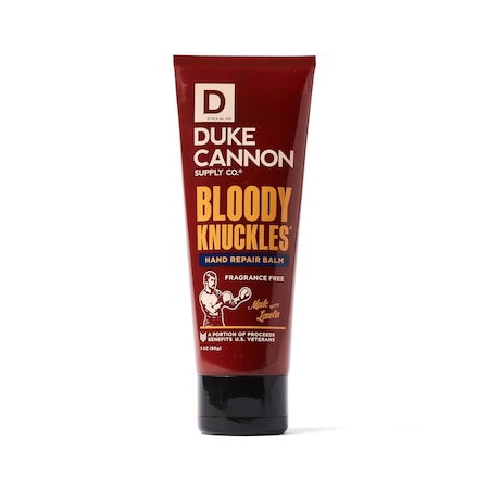 Duke Cannon Bloody Knuckles Fragrence Free Scent Hand Repair Balm 3 oz 1 pk 1000249