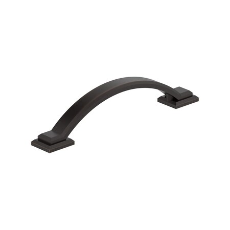 Amerock Sheffield 3-3/4 inch (96mm) Center-to-Center Oil-Rubbed Bronze Cabinet Pull, 25PK 25VMP37041ORB