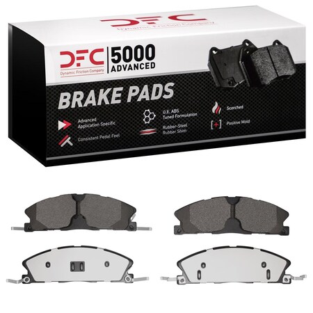 Dfc 5000 Advanced Disc Brake Pad Set,  1551-1611-10