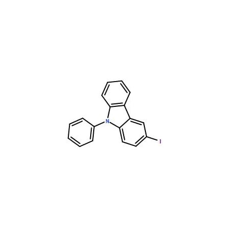 Ak Scientific 3-Iodo-N-phenylcarbazole (5g), CAS 502161-03-7 X4092-5g