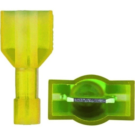 Install Bay Fully Insulated Male Quick Disconnect Cable 100 Pk 12 10 Gauge, 100PK YNMD250F