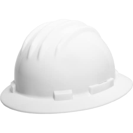 Ironwear High Density Polyethylene Full Brim Hard Hat White 3970-W
