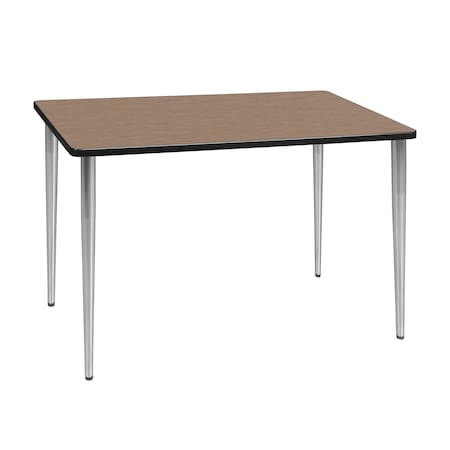 Regency Kahlo Training Seminar Table, 48 in W, 24 in L, Noble Oak MTPL4824NOCM