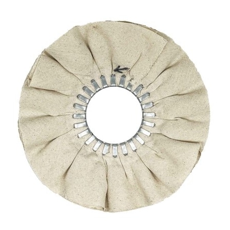Renegade Products Usa 10" Mid-Range Airway Buffing Wheels, 16-Ply, No Center Plate, No Stitch FAW10X3N2-16PCOT-TWL
