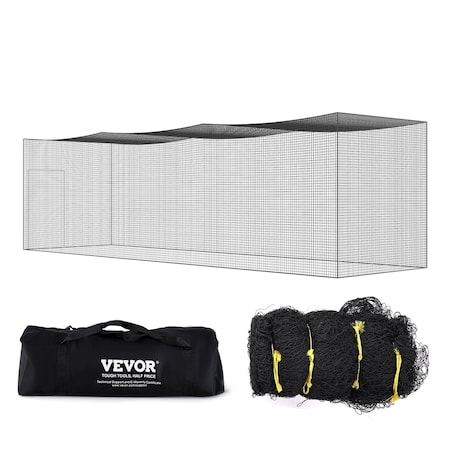 Vevor 35FT Softball Baseball Cage Netting Heavy Duty PE Pitching Batting Net YC-DJL-351010ft