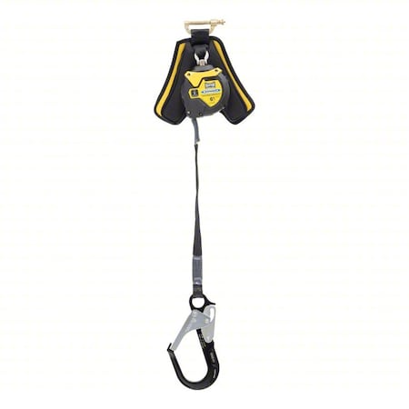 Werner Bantam Self-Retracting Lifeline, Quick-Connect, Steel, 1 Leg(s), 400 lb Weight Capacity R430006LE-R