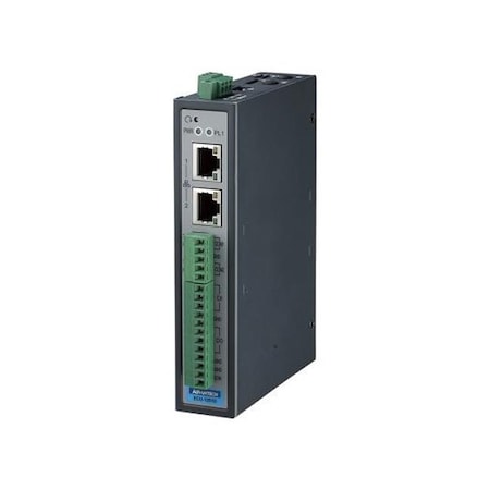 Advantech A8 600MHz, 2xLAN, 2xCOM, 4xDI, 4xDO, w/EdgeLink ECU-1251D-R10AA