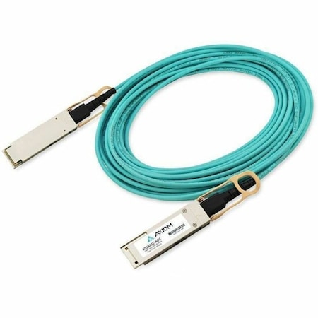 Axiom 400G OSFP TO 2X QSFP56 AOC INFINIBAND NDR SPLITTER CABLE MELLANOX COMP at IBLE 10M MFA7U10-H010-AX