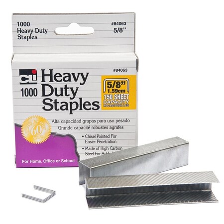 Vertex Extra Heavy Duty Staples - 0.625 in., 6PK VE3483102