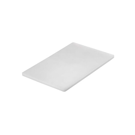 Cac Foodservice Cutting Board Polyethylene White 24 inx18 inx3/4 in CBPQ-1824W