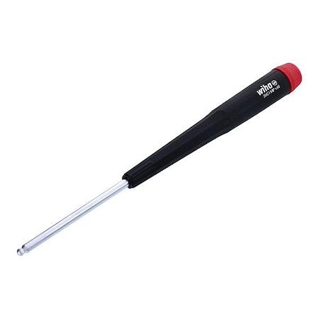 Wiha Screwdriver, Hex, 1/8in, Round 96431