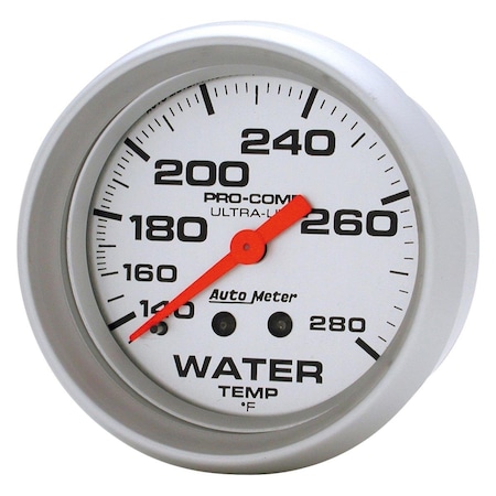 Auto Meter Ultra-Lite Water Temperature In-Dash Gauge 4431