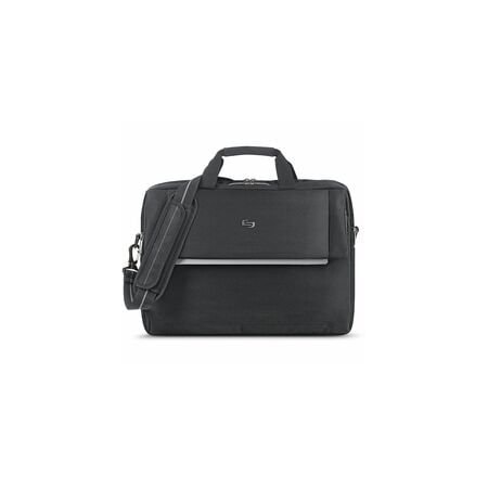 Solo Briefcase, 17.3"Laptop, Black LVL3304