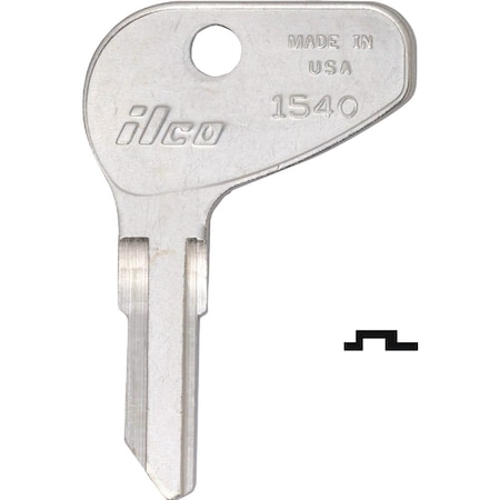 Ilco 1540 Kubota MWR Lawn Mower Key, 10PK IAA00017352