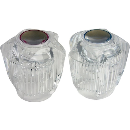 Westlake Pipe & Fittings Small Acrylic Universal Clear Faucet Handle 1/1/4013