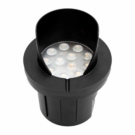 Westgate INTEGRATED LED WELL LIGHT SHROUD 12-24V AC/DC 6W 30K - BLACK, 3000K WLL-181-30K-BK