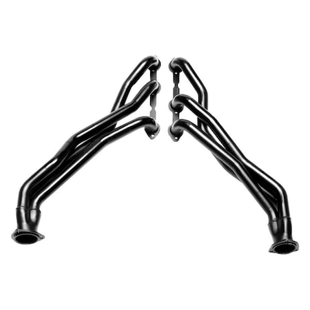 Hedman Standard Duty Mild Steel Long Tube Exhaust Headers, Uncoated for 1988-1993 Chevy S-10 Blazer 69410