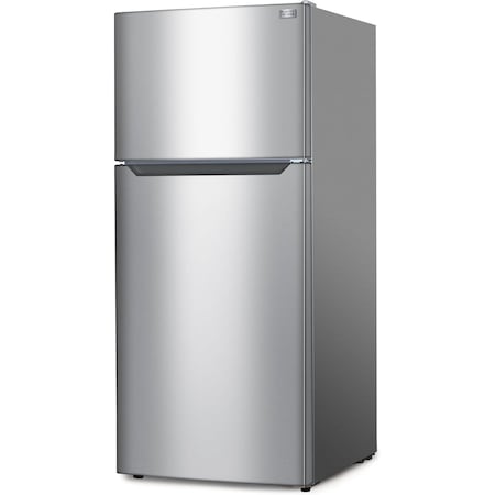 Black&Decker 18.1 cu.ft Top Mount Refrigerator / Freezer with ice maker -Stainless Look BR1810HIMS