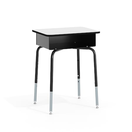 Flash Furniture 31.25 H, 24 W X Laminate, Steel, Gray 5-FD-DESK-GY-GG
