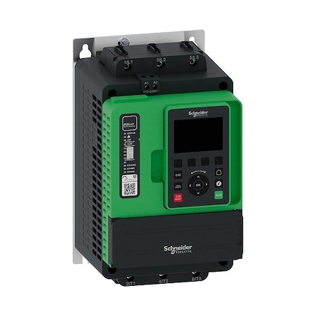 Schneider Electric Soft Start, With Bypass ATS490D17Y