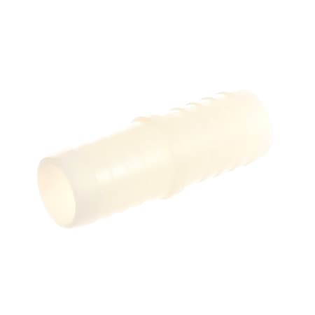 Manitowoc Ice Hose Adaptor, 3/4in Barb x 3/4in Barb, Nylon 000001986