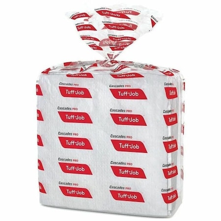 Cascades Pro Cascades, Tuff-Job S300 Airlaid Wipers, 12 X 13, White, 16PK W300