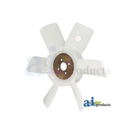 A & I Products Pusher Fan, 6 Blade 13 