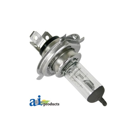 Headlight Bulb, H4, 12 Volt, 55W 3.75" x4" x2.75"