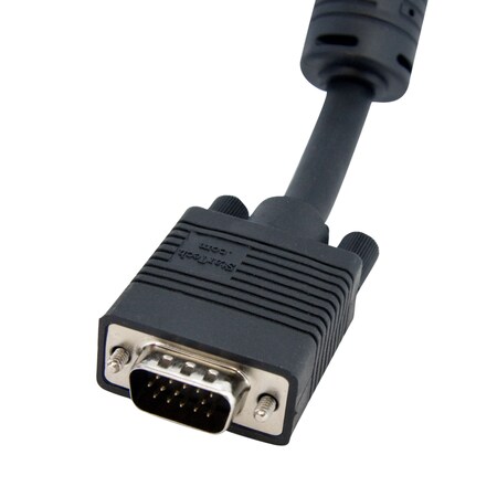 STARTECH.COM MXT101MMLP15 15FT HD15-TO-HD15 VGA M/M THIN COAX MONITOR CABLE STARTECH.COM MXT101MMLP15 15FT HD15-TO-HD15 VGA M/M THIN COAX MONITOR CABLE