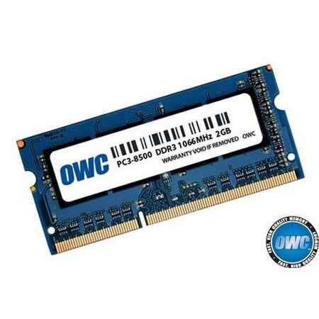 Owc Owc8566ddr3s2gb 9 79 2 0gb Pc 8500 Ddr3 1066mhz So Zoro Com