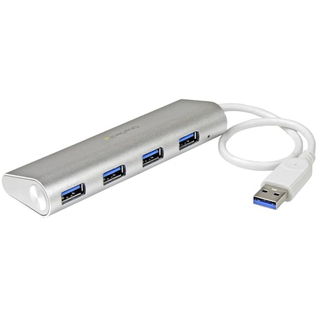 Startech.Com 4Port USB Hub - Aluminum and Compact USB 3.0 Hub for Mac ...