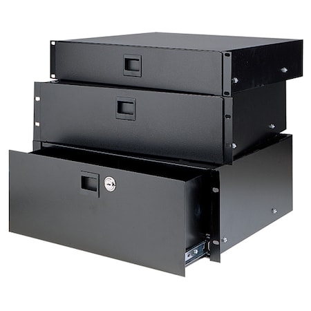 Chief Chief SDR-series SDR-3-L Heavy-Duty Rack Drawer - 3U Rack Height ...
