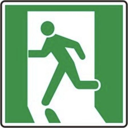 Accuform RUNNING MAN EMERGENCY EXIT SAFETY MEXT412VP MEXT412VP | Zoro