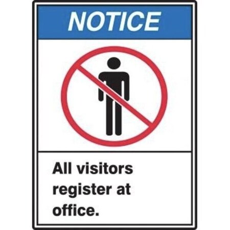 Accuform ANSI NOTICE SAFETY SIGN ALL MRDM803XP MRDM803XP | Zoro