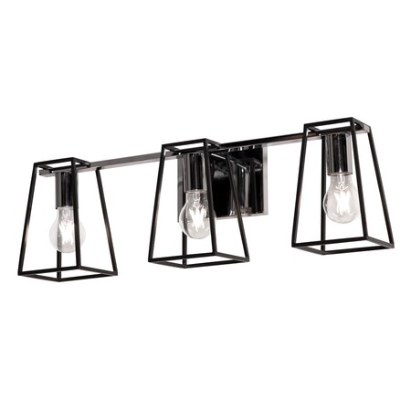 Black AFX ZLAV2405L30D1BK Zola Vanity Light Black AFX ZLAV2405L30D1BK Zola Vanity Light