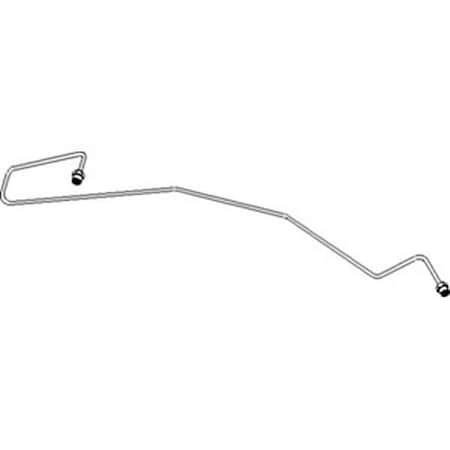 Aftermarket New No4 Cylinder Injection Line Made Fits Case-IH Tractor ...