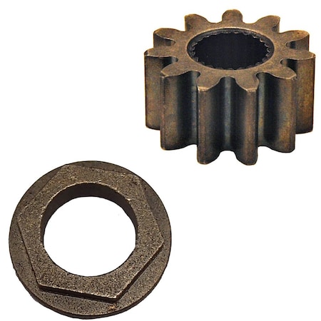 Steering Pinion Gear & Bushing Set For Cub Cadet, MTD, Troy-Bilt - Fits 717-1554 12 thumbnail image