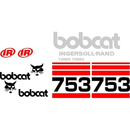 Aftermarket Decal Set BOBCAT753NS2DECALSET | Zoro