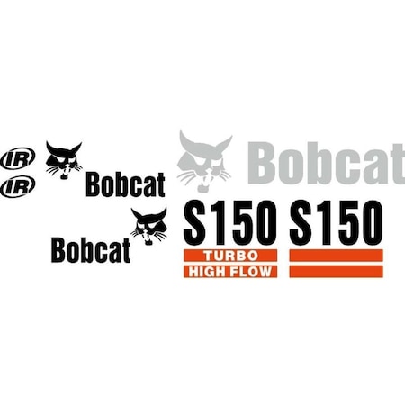 Aftermarket Decal Set BOBCATS150-2DECALSET | Zoro