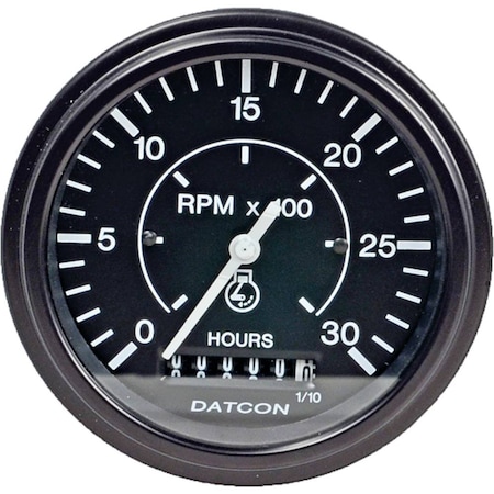Aftermarket Datcon Instruments TachometerHourmeter DAT-103680D-JN | Zoro