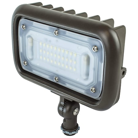 Outdoor 30W LED Landscape Wall Wash Flood Light, 3000K, Bronze