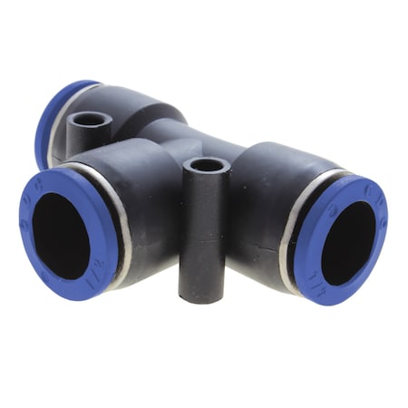 Union Tee Tube 10mm CDC Pneumatics TechniFit PUT10 Push-to-Connect Fitting Pbt Resin Pack of 5 Union Tee Tube 10mm CDC Pneumatics TechniFit PUT10 Push-to-Connect Fitting Pbt Resin Pack of 5