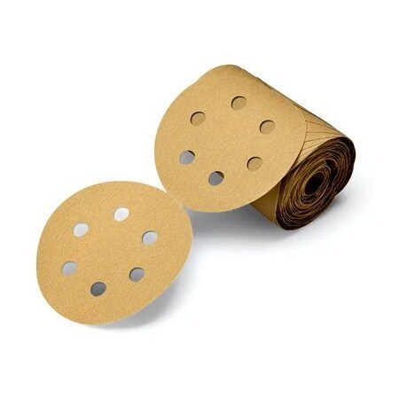 thumbnail image 2 of 3M Stikit Paper Disc Roll 236U – PSA Adhesive Sanding Discs, Aluminum Oxide, P150 Grit, 6" Diameter 2 of 11
