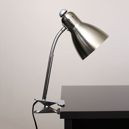 organizer desk lamp with charging outlet