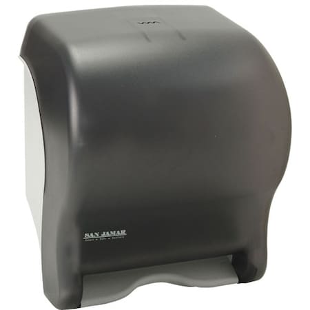 Produktbild von San Jamar Tear-N-Dry Essence T8000TBK, Perlschwarz, Papierspender Für 200 Mm Rollen, 38 Mm Hülse, 367x298x232 Mm, Für 4 D-Zellen Batterien