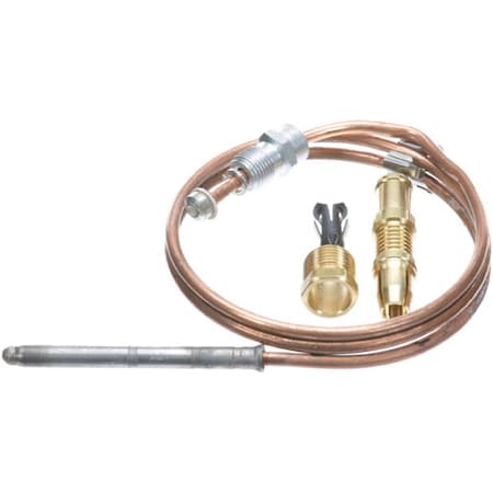 Termocoppia RTD tipo J con cavi in Kapton 24 e transizione in metallo Termocoppia RTD tipo J con cavi in Kapton 24 e transizione in metallo