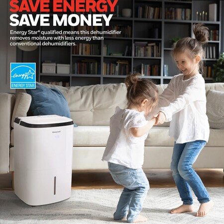 Honeywell 70 Pint Energy Star Dehumidifier with Pump TP70PWKN
