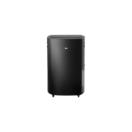 Lg PuriCare 50-Pint Dehumidifier with Built-In Vertical Pump and Wi-Fi in UD501KOJ5
